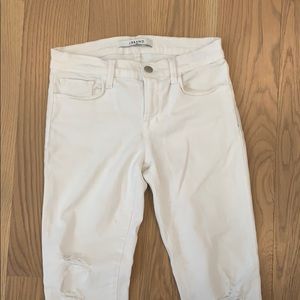 JBDAND white ripped jeans